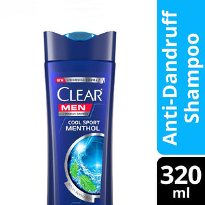 Clear Men Anti Dandruff Shampoo Cool Sport Menthol 320ml