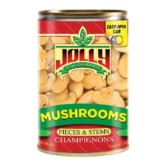 Jolly Mushrooms Pieces & Stems Easy Open Can 284g