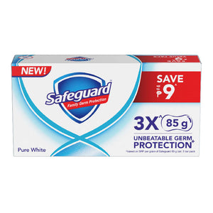 Safeguard Soap White 3x85g Tripid Pack