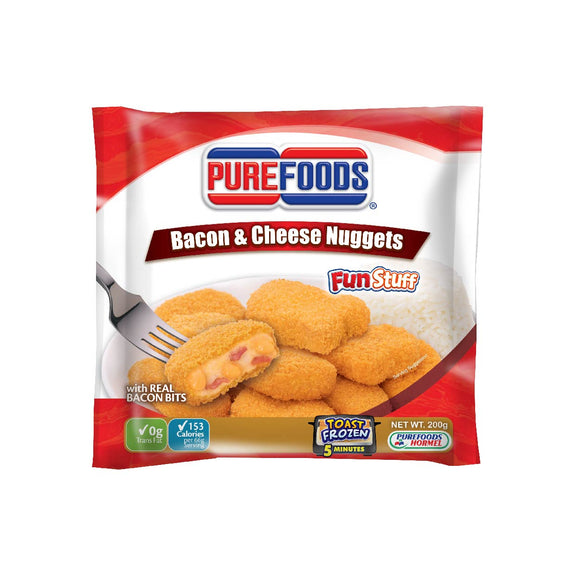 Purefoods Chicken Nuggets Bacon & Cheese Fun Stuff 200g