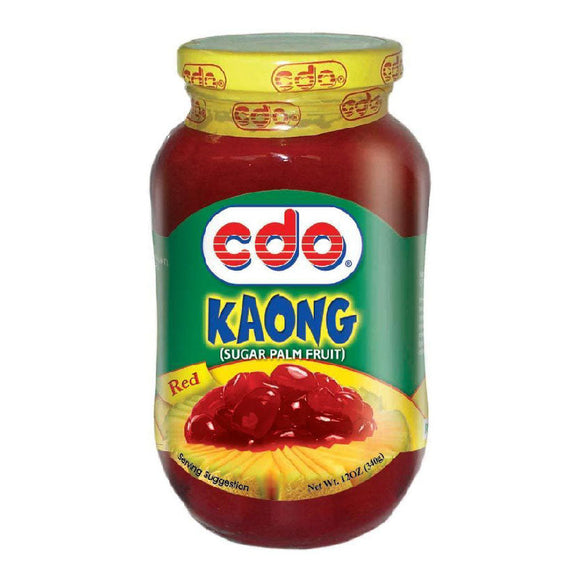 CDO Sweet Kaong Sugar Palm Fruit Red 340g