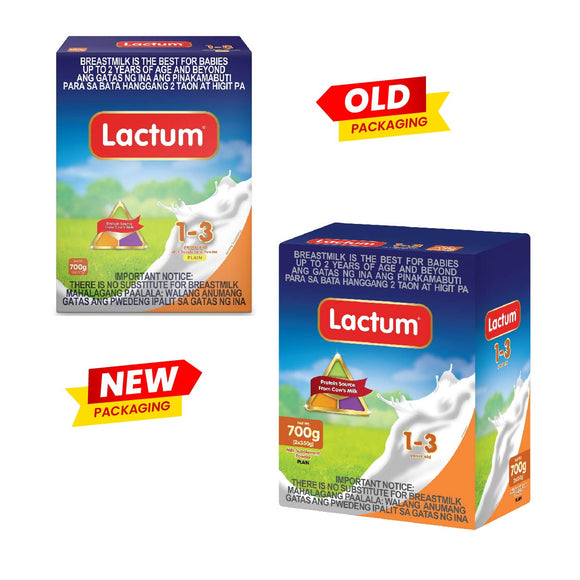 Lactum Milk Powder 1-3 years old Plain 700g