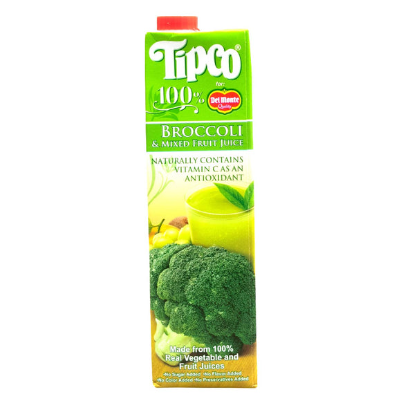 Tipco 100% Broccoli & Mixed Fruit Juice 1L