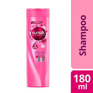 Sunsilk Shampoo Smooth & Manageable Pink 180ml