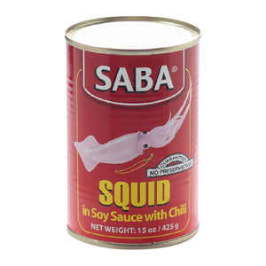 Saba Squid in Soy Sauce with Chili 425g