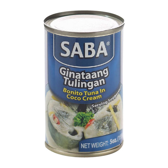 Saba Ginataang Tulingan Bonito Tuna in Coco Cream 155g