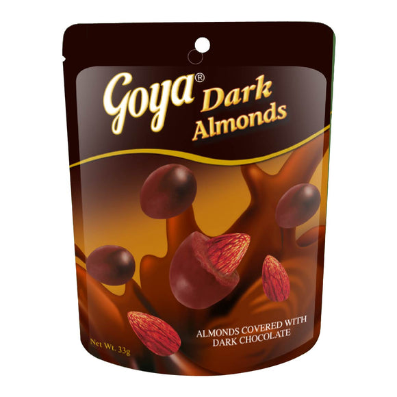 Goya Dark Almonds Dark Chocolate 33g