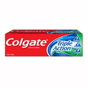 Colgate Toothpaste Triple Action Original Mint 66g