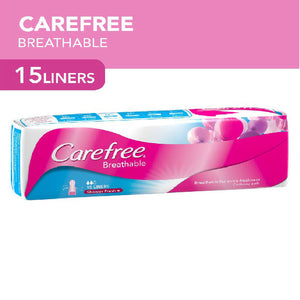 Carefree Breathable Pantyliner Flats 15s