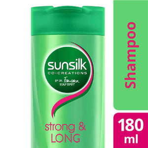 Sunsilk Shampoo Strong & Long Green 180ml