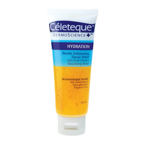 Celeteque Hydration Gentle Exfoliating Facial Wash 100ml