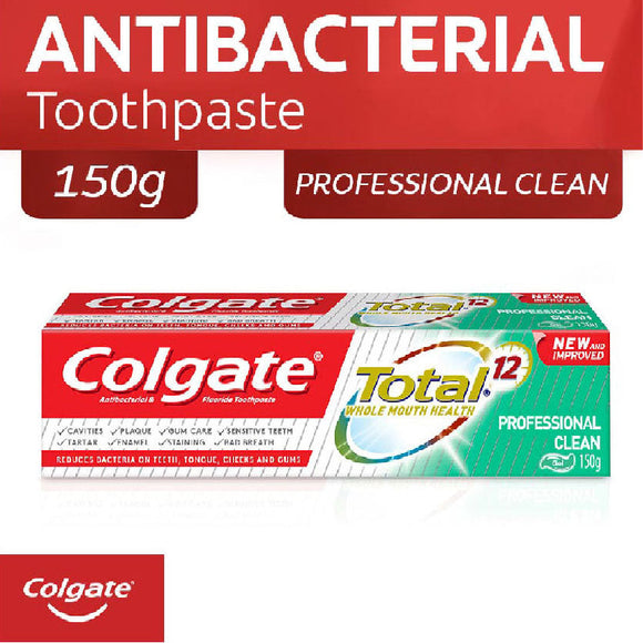Colgate Total 12 Toothpaste Professional Clean 150g