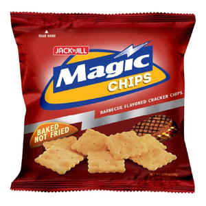 Magic Chips Barbeque Crackers 28g
