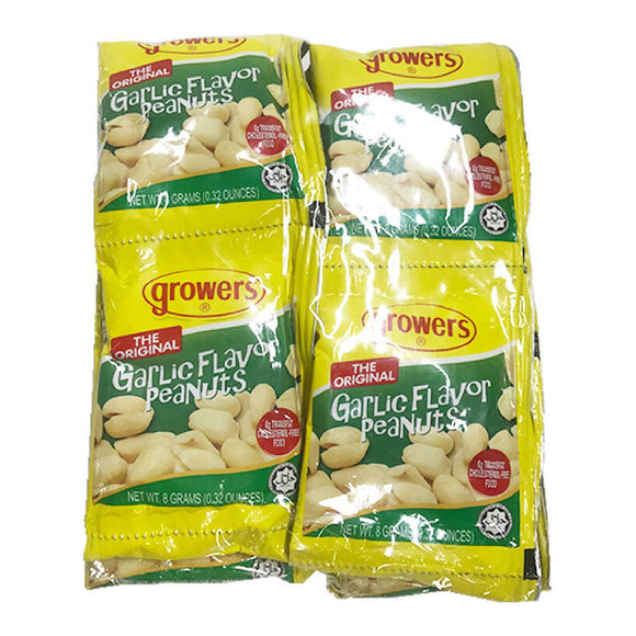 Growers The Original Garlic Flavor Peanuts 20x8g