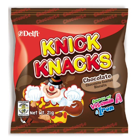 Knick Knacks Chocolate Biscuits 21g