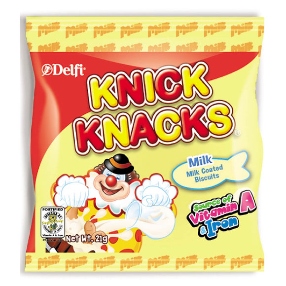 Knick Knacks Milk Biscuits 21g