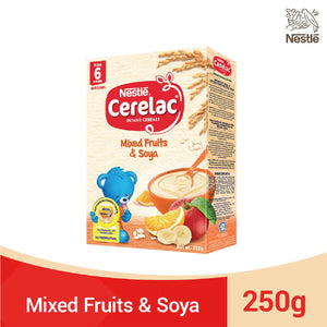 Nestle Cerelac Infant Cereals Mixed Fruits and Soya 250g