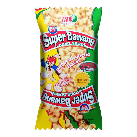 Super Bawang Corn Snack Natural Garlic 250g