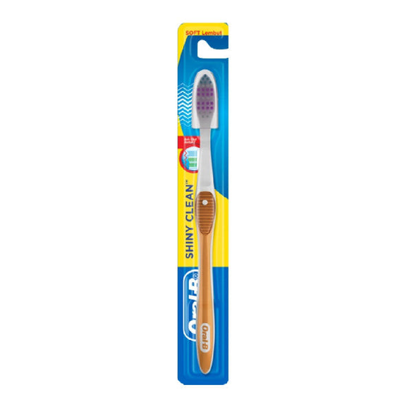 Oral B Toothbrush Shiny Clean 40 Soft w/Cap 1pc