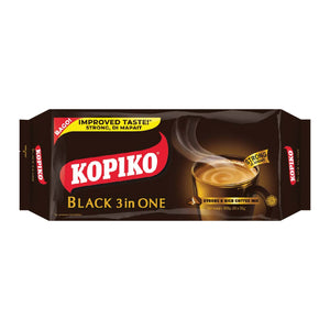 Kopiko Black 3in1 Strong & Rich Coffee Mix Bag 30x30g