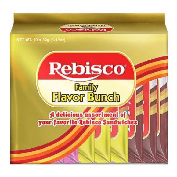 Rebisco Family Flavor Bunch Sandwich 10x32g