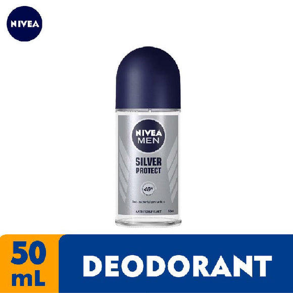 Nivea Men Deodorant Roll On Silver Protect 50ml