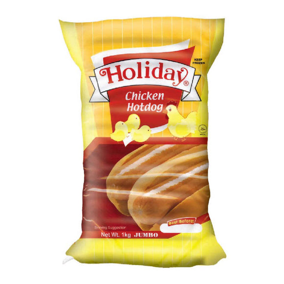 Holiday Chicken Hotdog Jumbo 1kg