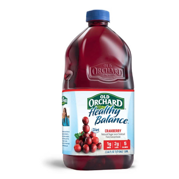Old Orchard Healthy Balance Cranberry Juice Cocktail 64oz
