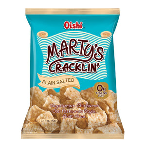 Oishi Martys Cracklin' Plain Salted 90g