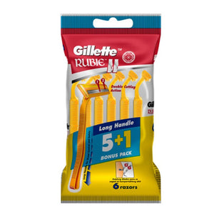 Gillette Razor Rubie II 5+1 Promo Pack