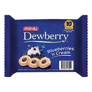 Dewberry Blueberries & Cream Biscuits 10x33g