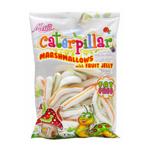 Mello Catterpillar Marshmallows with Fruit Jelly 135g