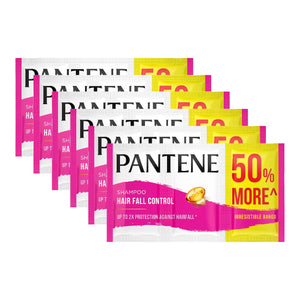 Pantene Shampoo Hair Fall Control 6x15ml