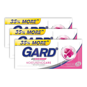 Gard Anti Dandruff Shampoo Moisturizing Care 3x12ml