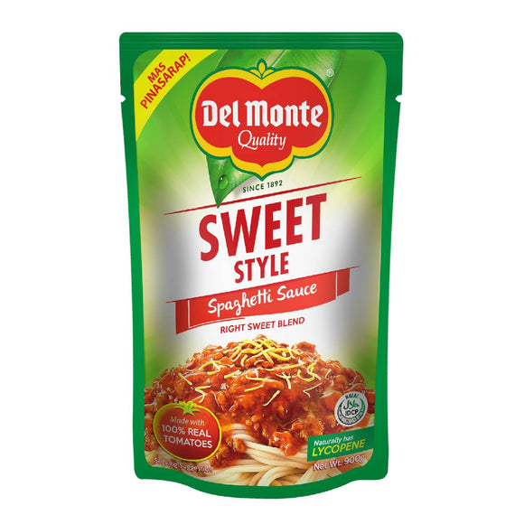 Del Monte Spaghetti Sauce Sweet Style Pouch 900g