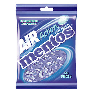 Mentos Eucalyptus Menthol Air Action Chewy Dragees Candy 50s