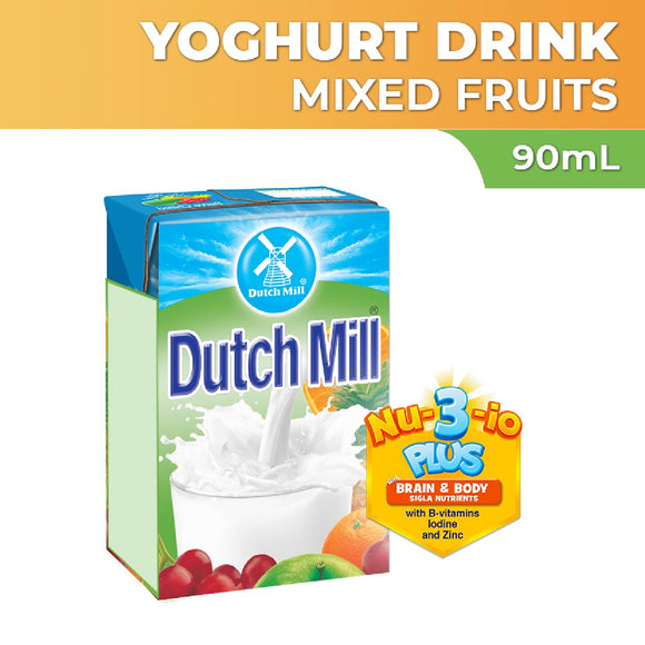 Dutch Mill Yoghurt Drink Mixed Fruits 90ml