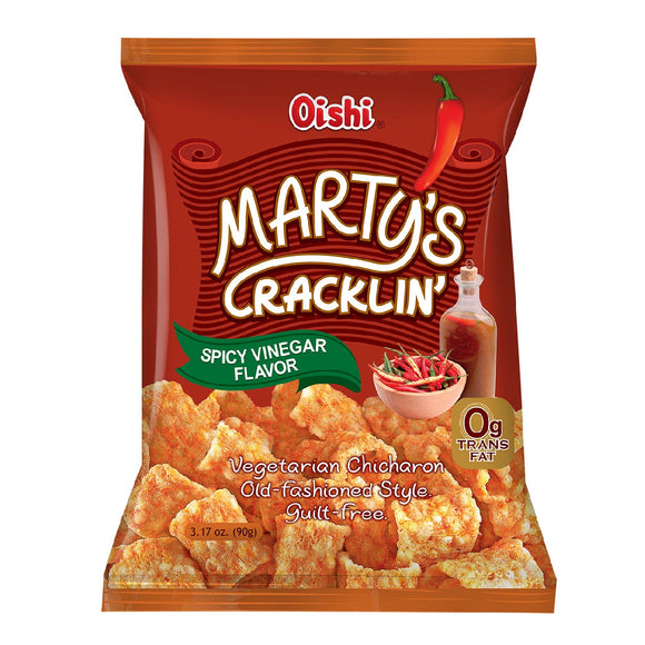 Oishi Martys Cracklin' Spicy Vinegar 90g