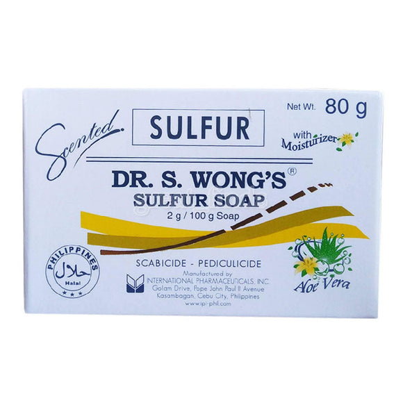 Dr. S.Wong Sulfur Soap with Moisturizer 80g