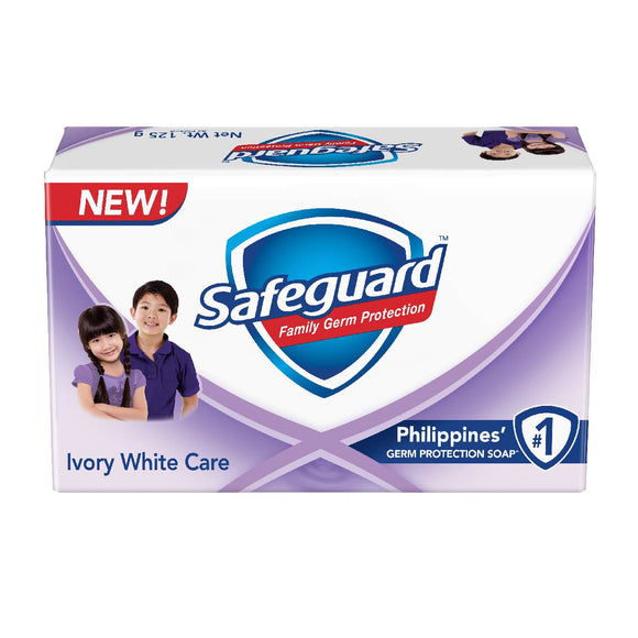 Safeguard Soap Ivory White Care 125g