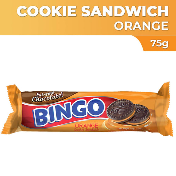 Bingo Orange Cookie Sandwich 75g