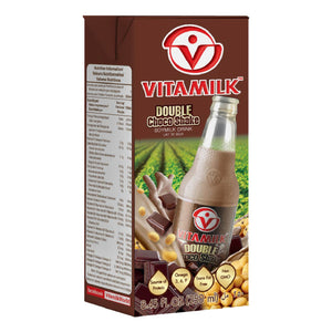 Vitamilk Double Choco Shake Soymilk Drink 250ml