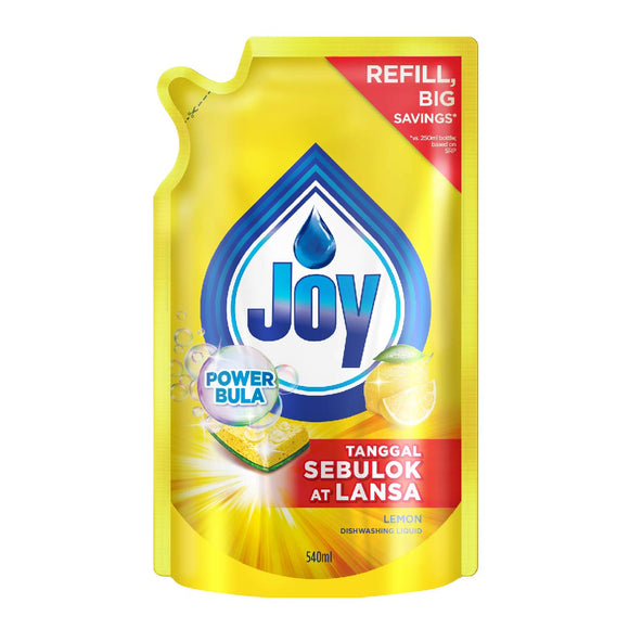 Joy Dishwashing Liquid Lemon Refill 540ml
