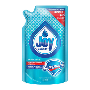 Joy Antibac+ Dishwashing Liquid Safeguard Hygiene Fresh Ref 550ml