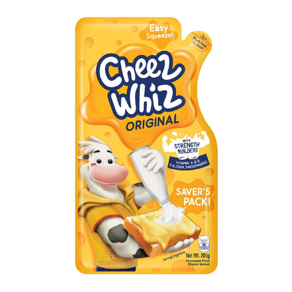 Cheez Whiz Original Spread Easy Squeeze 200g