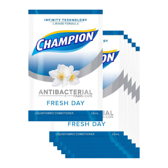 Champion Fabric Conditioner Antibacterial Fresh Day 6x28ml