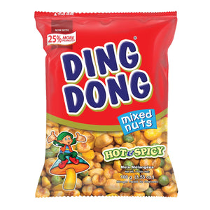 Ding-Dong Mixed Nuts Hot & Spicy 100g