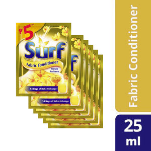 Surf Fabric Conditioner French Perfume 6x25ml