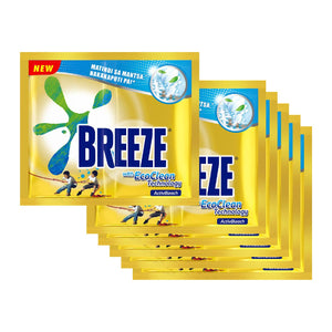 Breeze Laundry Powder ActivBleach 6x70g