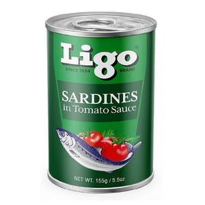 Ligo Sardines in Tomato Sauce Easy Open 155g